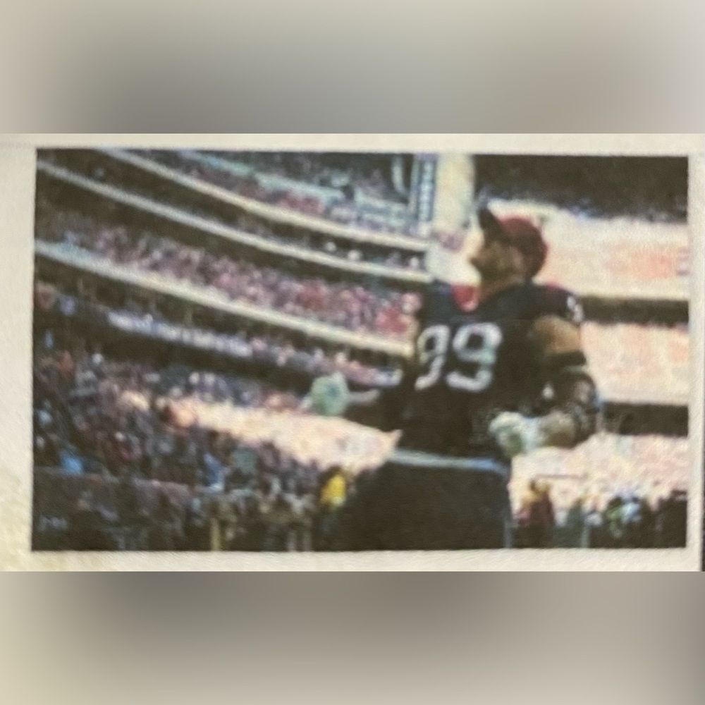 Houston Texans JJ Watt Flag, Football Mancave Garden Banner Red, Grommets 5'x3'‎